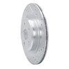 631-13044R Drilled/Slotted Brake Rotor [Silver], Fits Select Subaru, Position: Rear Right - image 2