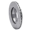 631-16002R Drilled/Slotted Brake Rotor [Silver], 1981-1989 Alfa Romeo, Position: Front Right - image 4