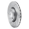 631-16006L Drilled/Slotted Brake Rotor [Silver], 1991-2020 Multiple Makes/Models, Position: Front Left - image 2