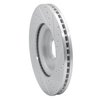 631-20020L Drilled/Slotted Brake Rotor [Silver], 2006-2021 Jaguar, Position: Front Left - image 4