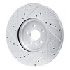 631-20033R Drilled/Slotted Brake Rotor [Silver], 2017-2020 Multiple Makes/Models, Position: Front Right - image 4