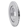 631-20035L Drilled/Slotted Brake Rotor [Silver], Fits Select Jaguar, Position: Rear Left - image 4