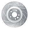 631-20042L Drilled/Slotted Brake Rotor [Silver], 2020-2020 Multiple Makes/Models, Position: Front Left - image 1