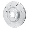 631-20042L Drilled/Slotted Brake Rotor [Silver], 2020-2020 Multiple Makes/Models, Position: Front Left - image 2