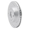 631-21000R Drilled/Slotted Brake Rotor [Silver], 1994-2002 Multiple Makes/Models, Position: Front Right - image 2