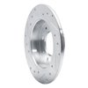 631-21008R Drilled/Slotted Brake Rotor [Silver], 2004-2009 Kia/Hyundai/Genesis, Position: Rear Right - image 4