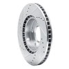 631-21011R Drilled/Slotted Brake Rotor [Silver], 2010-2013 Kia/Hyundai/Genesis, Position: Front Right - image 4