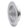 631-21017R Drilled/Slotted Brake Rotor [Silver], 2004-2006 Kia/Hyundai/Genesis, Position: Rear Right - image 4