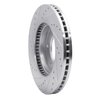 631-21023R Drilled/Slotted Brake Rotor [Silver], 2006-2014 Kia/Hyundai/Genesis, Position: Front Right - image 4