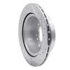 631-21026L Drilled/Slotted Brake Rotor [Silver], 2007-2009 Kia/Hyundai/Genesis, Position: Rear Left - image 4