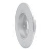 631-21037R Drilled/Slotted Brake Rotor [Silver], 2017-2019 Kia/Hyundai/Genesis, Position: Rear Right - image 4
