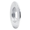 631-21042L Drilled/Slotted Brake Rotor [Silver], Fits Select Kia/Hyundai/Genesis, Position: Rear Left - image 4