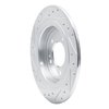 631-21042R Drilled/Slotted Brake Rotor [Silver], Fits Select Kia/Hyundai/Genesis, Position: Rear Right - image 4