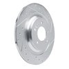 631-21049R Drilled/Slotted Brake Rotor [Silver], Fits Select Kia/Hyundai/Genesis, Position: Rear Right - image 2