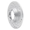 631-23000R Drilled/Slotted Brake Rotor [Silver], 1971-1983 Renault, Position: Rear Right,Front Right - image 2