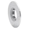 631-23000R Drilled/Slotted Brake Rotor [Silver], 1971-1983 Renault, Position: Rear Right,Front Right - image 4