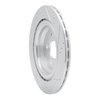 631-26003L Drilled/Slotted Brake Rotor [Silver], Fits Select Tesla, Position: Rear Left - image 4