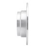 631-27017R Drilled/Slotted Brake Rotor [Silver], 1993-1995 Volvo, Position: Rear Right - image 3