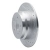 631-27019R Drilled/Slotted Brake Rotor [Silver], 1996-2004 Volvo, Position: Rear Right - image 2