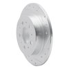 631-27020R Drilled/Slotted Brake Rotor [Silver], 1995-1997 Volvo, Position: Rear Right - image 2