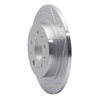 631-27021R Drilled/Slotted Brake Rotor [Silver], 1997-1998 Volvo, Position: Rear Right - image 2