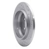 631-27024L Drilled/Slotted Brake Rotor [Silver], 1999-2009 Volvo, Position: Rear Left - image 4