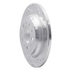 631-27029R Drilled/Slotted Brake Rotor [Silver], 1999-2000 Volvo, Position: Rear Right - image 2