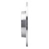 631-27033R Drilled/Slotted Brake Rotor [Silver], 2004-2013 Volvo, Position: Rear Right - image 3