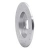 631-27033R Drilled/Slotted Brake Rotor [Silver], 2004-2013 Volvo, Position: Rear Right - image 4
