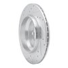 631-27039R Drilled/Slotted Brake Rotor [Silver], 2003-2014 Volvo, Position: Rear Right - image 4