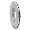 631-28003R Drilled/Slotted Brake Rotor [Silver], 1989-1991 Peugeot, Position: Front Right - image 4