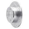 631-31010R Drilled/Slotted Brake Rotor [Silver], 1978-1981 BMW, Position: Rear Right - image 2