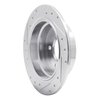 631-31016R Drilled/Slotted Brake Rotor [Silver], 1981-1986 BMW, Position: Rear Right - image 4