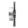 631-31020L Drilled/Slotted Brake Rotor [Silver], 1987-1995 BMW, Position: Front Left - image 3