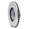 631-31020L Drilled/Slotted Brake Rotor [Silver], 1987-1995 BMW, Position: Front Left - image 4