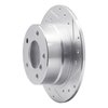 631-31039R Drilled/Slotted Brake Rotor [Silver], 1995-1999 BMW, Position: Rear Right - image 2