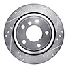 631-31044R Drilled/Slotted Brake Rotor [Silver], 1996-2003 BMW, Position: Rear Right - image 1