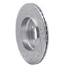 631-31047R Drilled/Slotted Brake Rotor [Silver], 1999-2006 BMW, Position: Rear Right - image 4