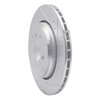 631-31053R Drilled/Slotted Brake Rotor [Silver], 2001-2006 BMW, Position: Rear Right - image 2