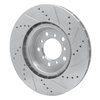 631-31055D Drilled/Slotted Brake Rotor [Silver], 2001-2006 BMW, Position: Right Front - image 4