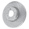 631-31056D Drilled/Slotted Brake Rotor [Silver], 2000-2003 BMW, Position: Left Front - image 2