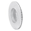 631-31059R Drilled/Slotted Brake Rotor [Silver], 2002-2005 BMW, Position: Rear Right - image 4