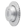 631-31075R Drilled/Slotted Brake Rotor [Silver], 2006-2010 BMW, Position: Rear Right - image 2