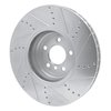 631-31094D Drilled/Slotted Brake Rotor [Silver], 2009-2017 BMW, Position: Left Front - image 4