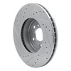 631-31097R Drilled/Slotted Brake Rotor [Silver], 2011-2019 BMW, Position: Front Right - image 4