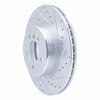 631-31103R Drilled/Slotted Brake Rotor [Silver], 2011-2016 BMW, Position: Front Right - image 2