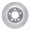 631-31111R Drilled/Slotted Brake Rotor [Silver], 2012-2021 BMW, Position: Rear Right - image 1