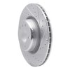 631-31113R Drilled/Slotted Brake Rotor [Silver], 2012-2020 BMW, Position: Rear Right - image 2