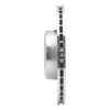 631-31113R Drilled/Slotted Brake Rotor [Silver], 2012-2020 BMW, Position: Rear Right - image 3