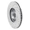 631-31151R Drilled/Slotted Brake Rotor [Silver], 2011-2018 BMW, Position: Front Right - image 4